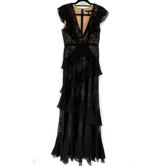 BCBGMaxAzria Dresses & Skirts - BCBG MaxAzria Valerya Evening Dress Gown Size 06